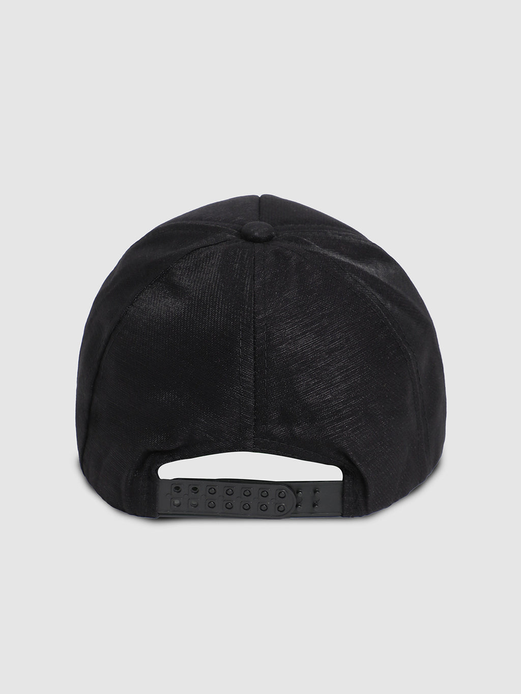 Sequin Contrast Baseball Cap - Black & Rose Gold