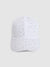 All Over Embellished Baseball Cap - White
