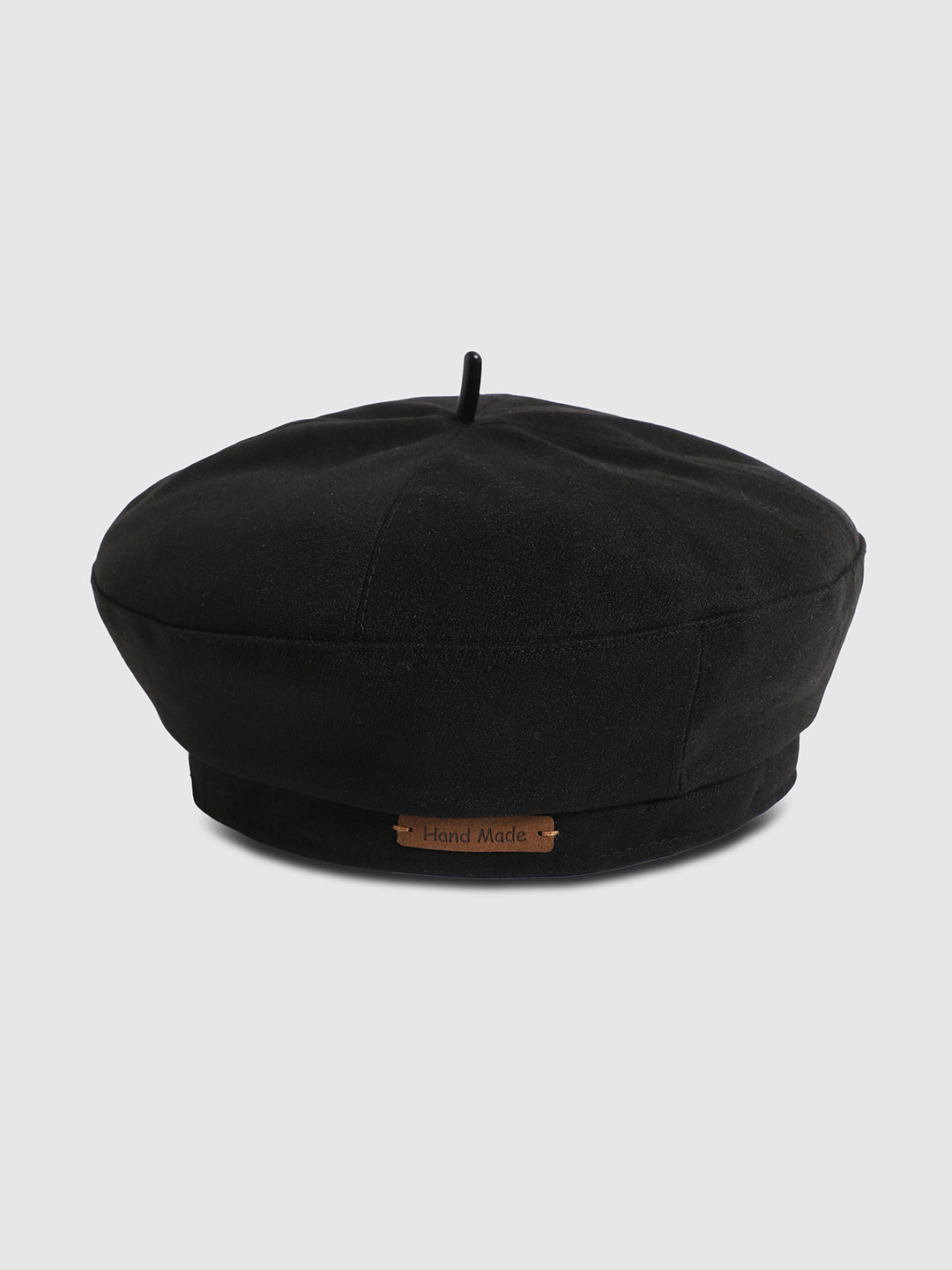 Pin Tipped Beret Hat - Black