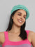Women's Self-Design Beret Hat - Mint Green