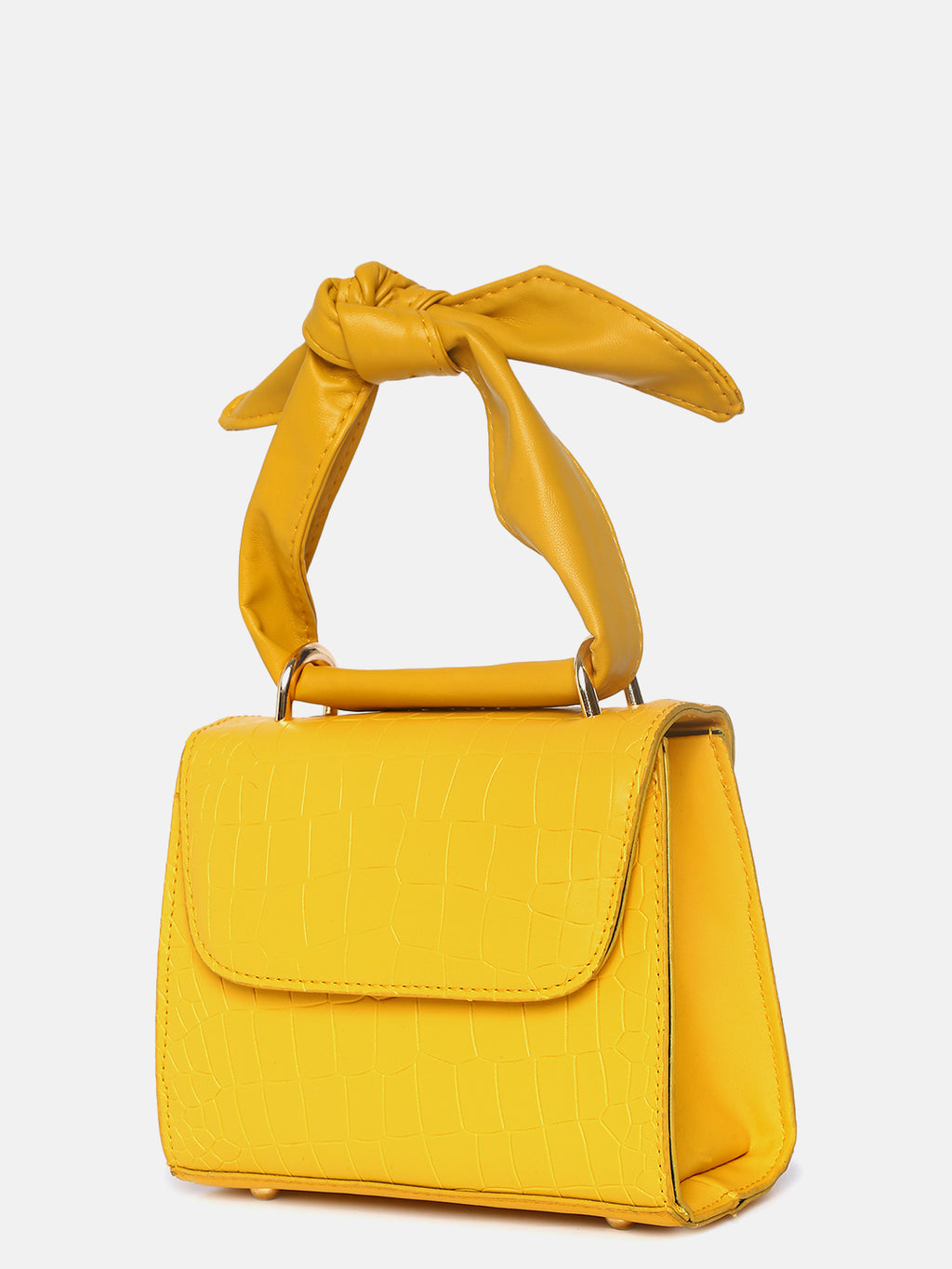 Fiorella Yellow Cross Body Bag
