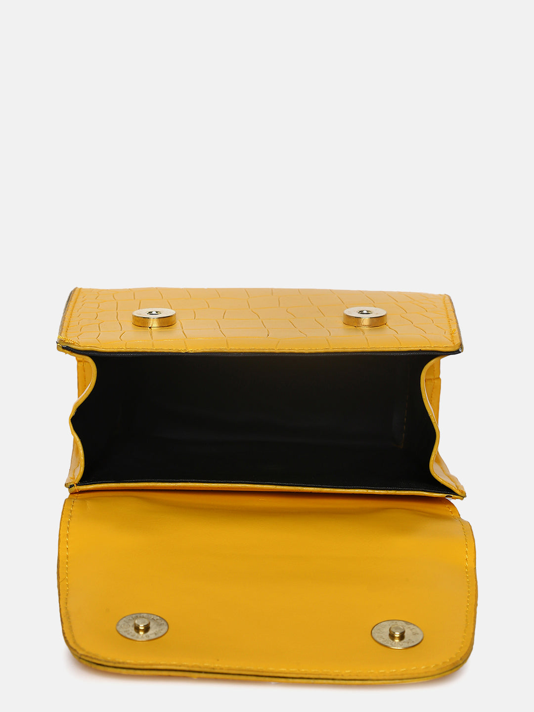 Fiorella Yellow Cross Body Bag