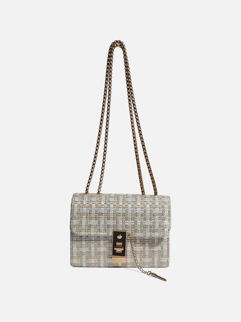 Textured Sling Bag