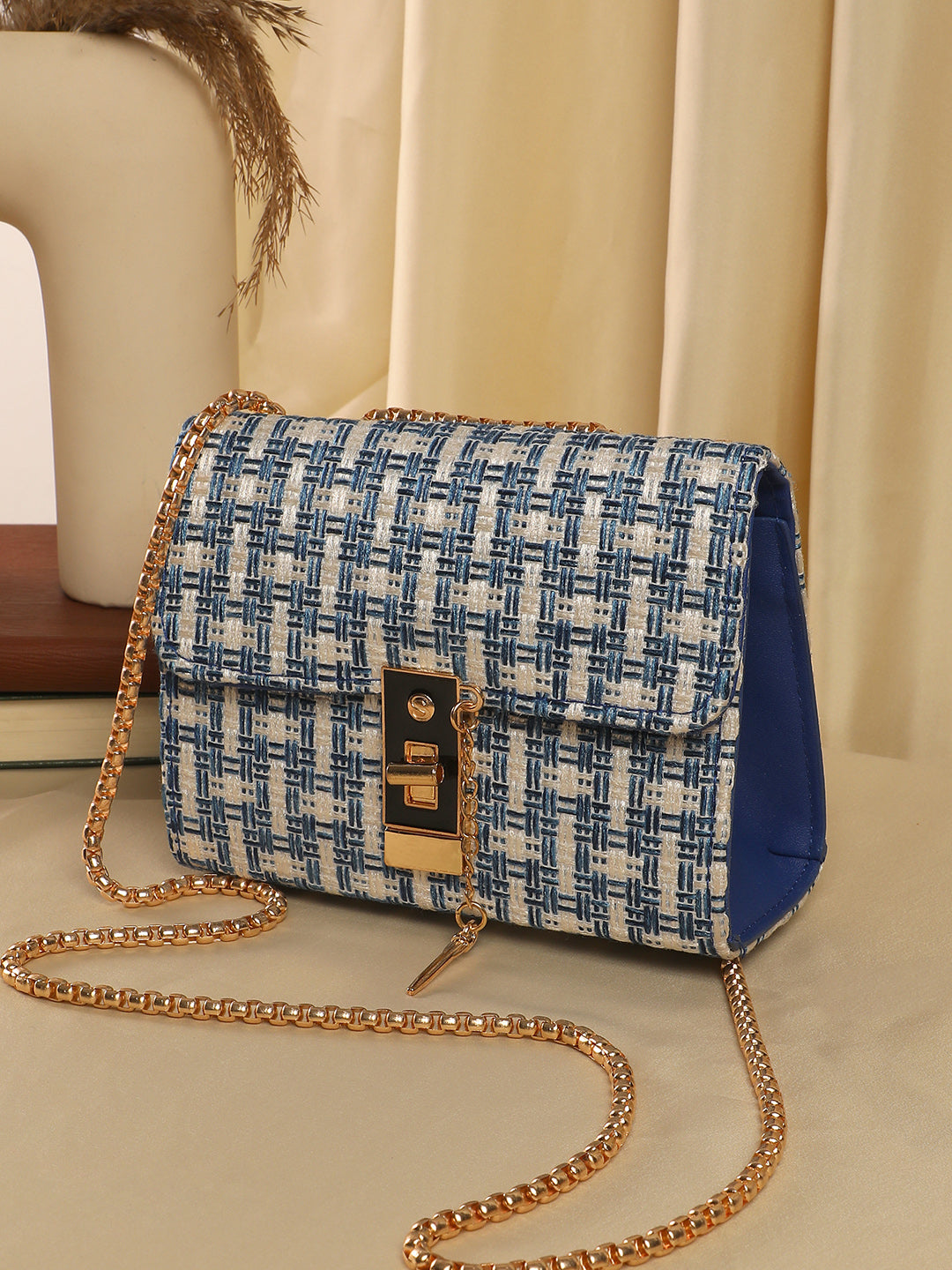 Textured Sling Bag