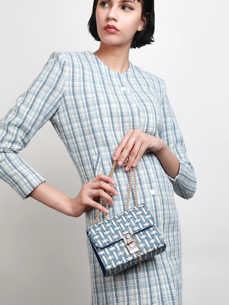 Textured Sling Bag