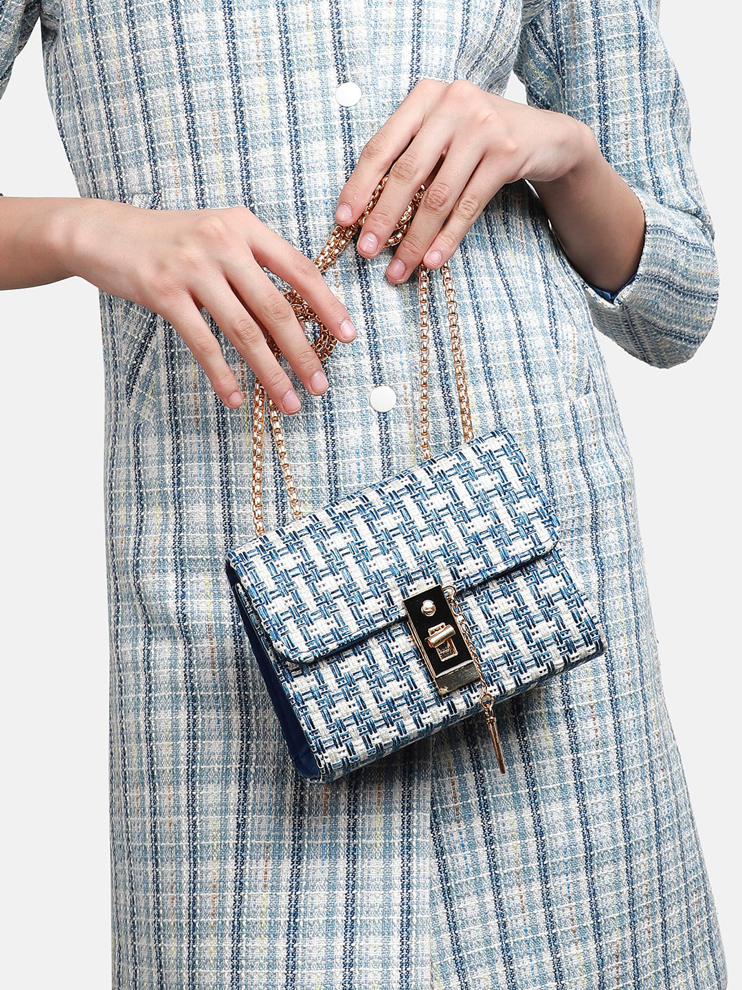 Textured Sling Bag