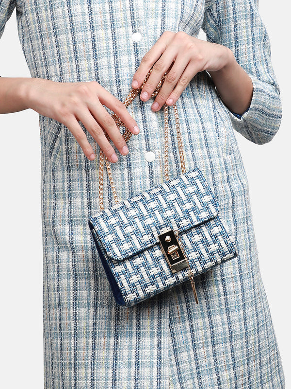 Textured Sling Bag