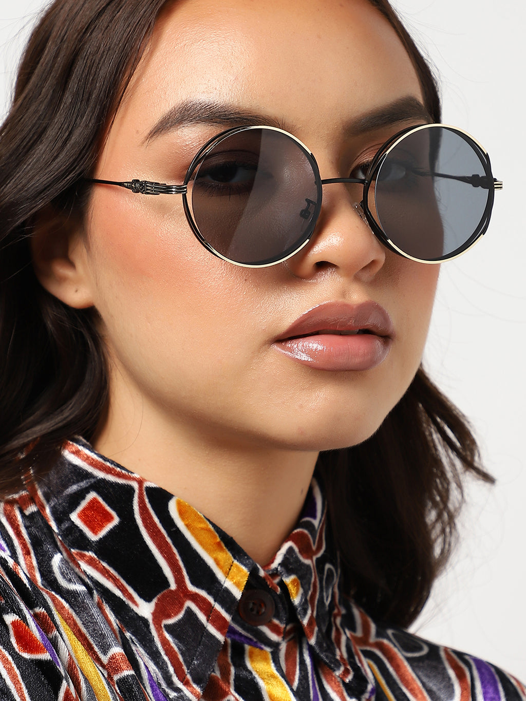 Black Round Sunglasses