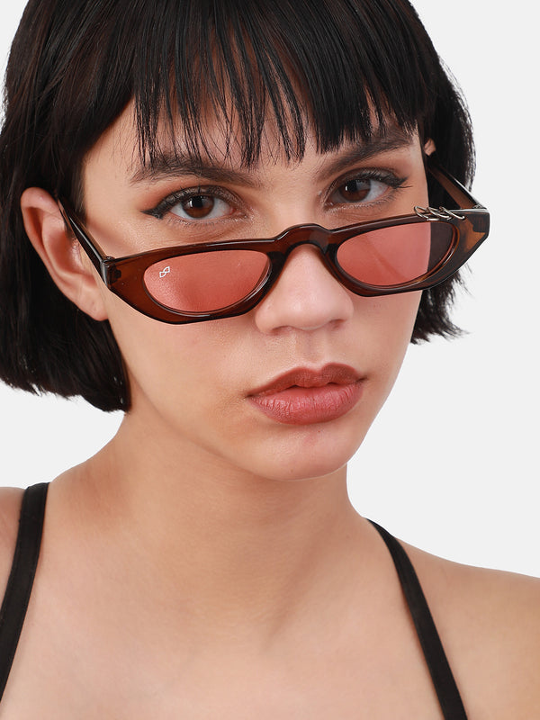 Full Rim Cateye Sunglass