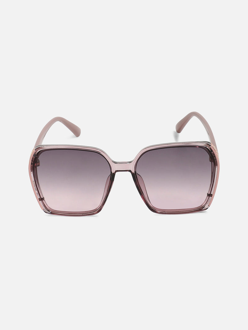 Gradient Oversized Sunglasses - Blush Pink