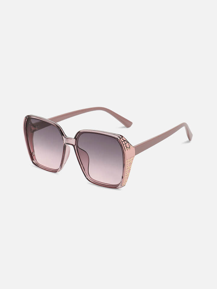 Gradient Oversized Sunglasses - Blush Pink