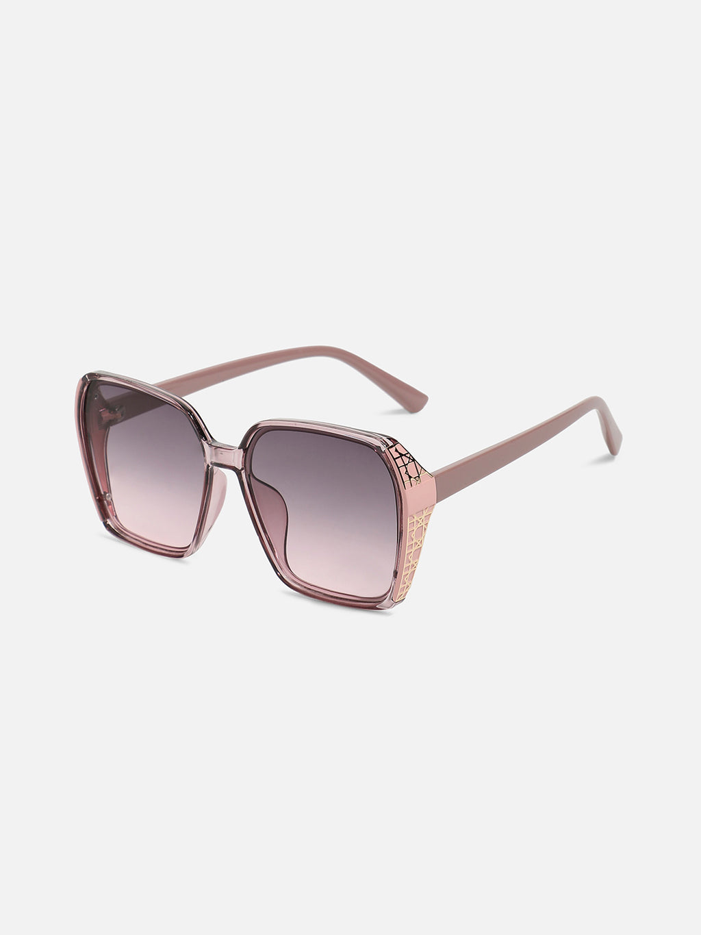 Gradient Oversized Sunglasses - Blush Pink