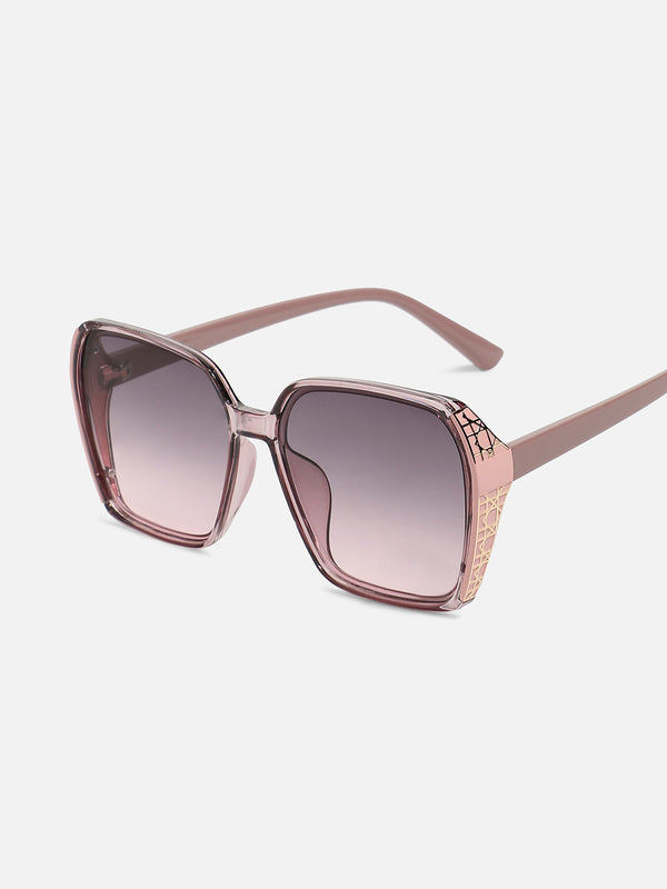 Gradient Oversized Sunglasses - Blush Pink