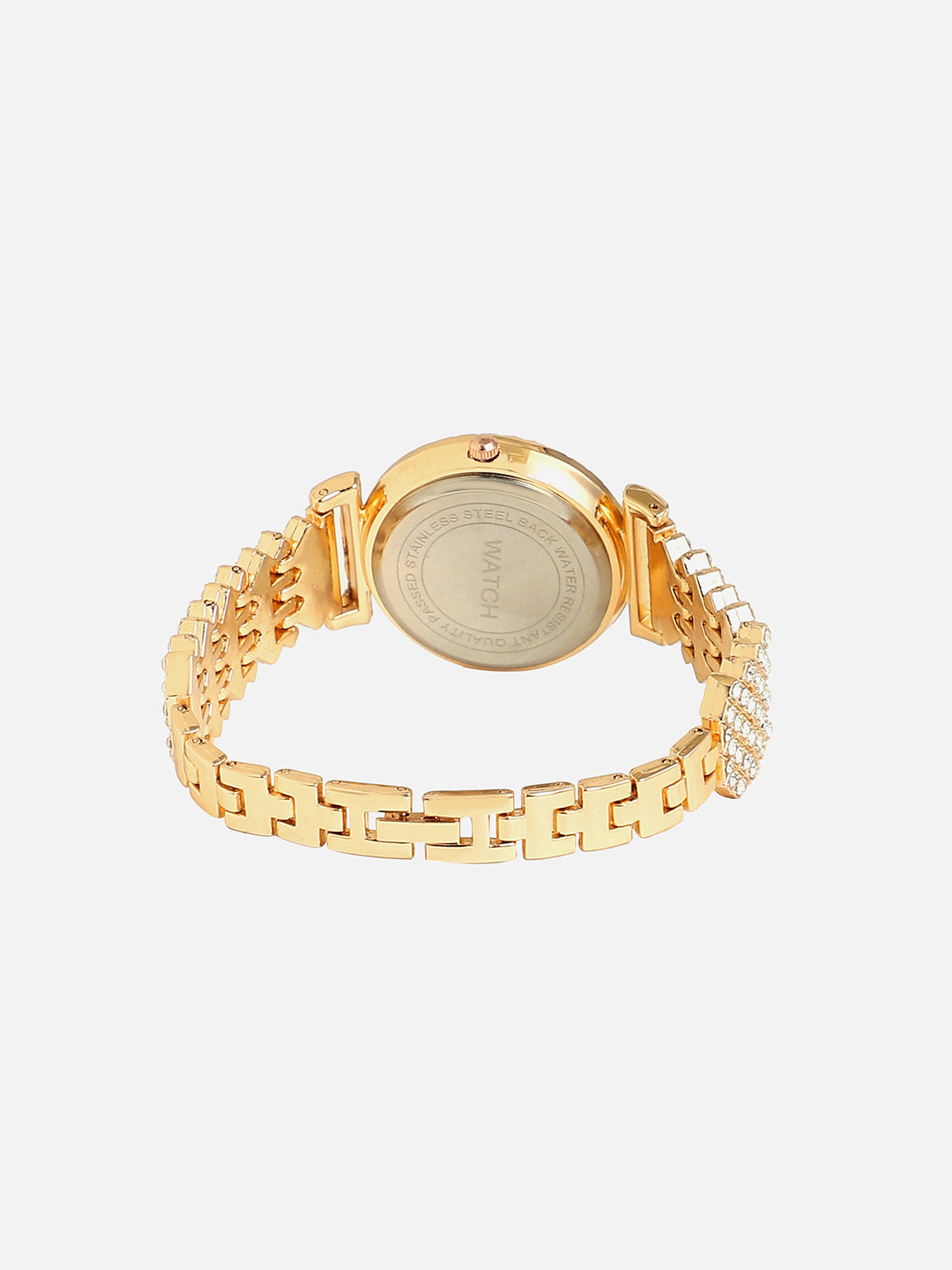 Round Gold Analogue Watch