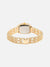 Embellished Oval Watch - Gold