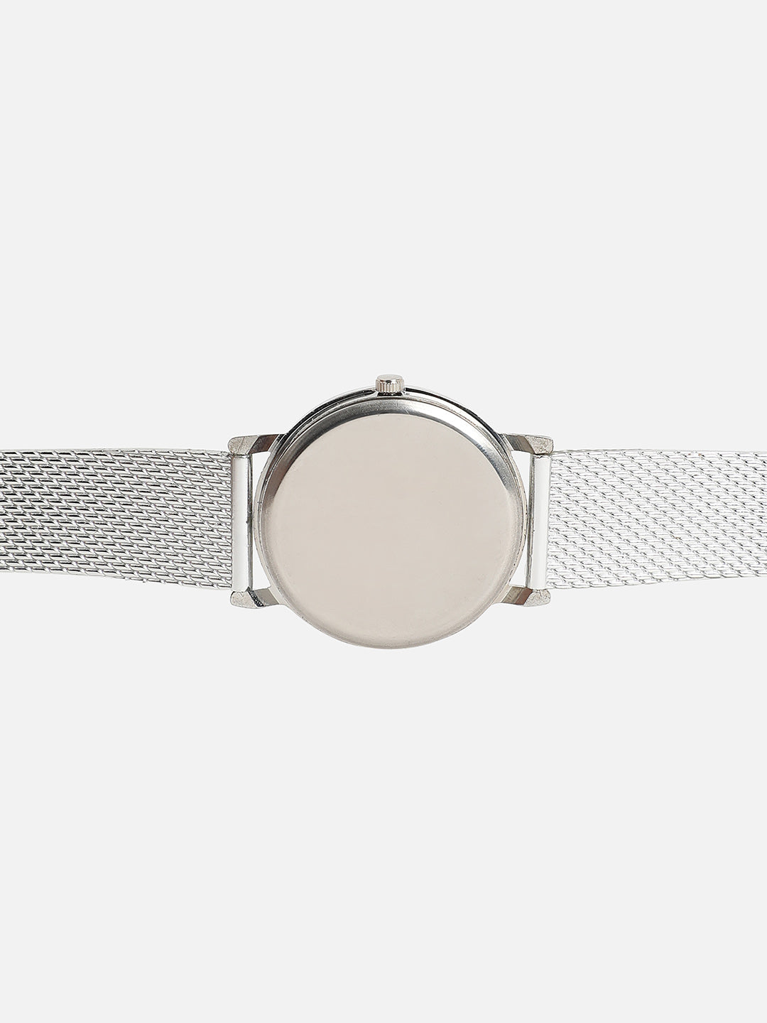 Solid Round Watch - Silver