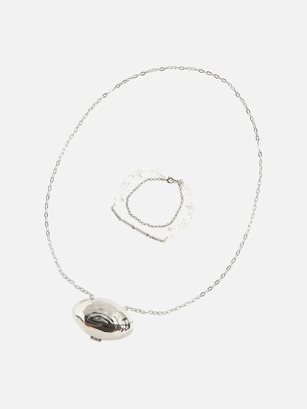 Metallic Magic: Enhancing Style With A Bodychain & Mini Purse