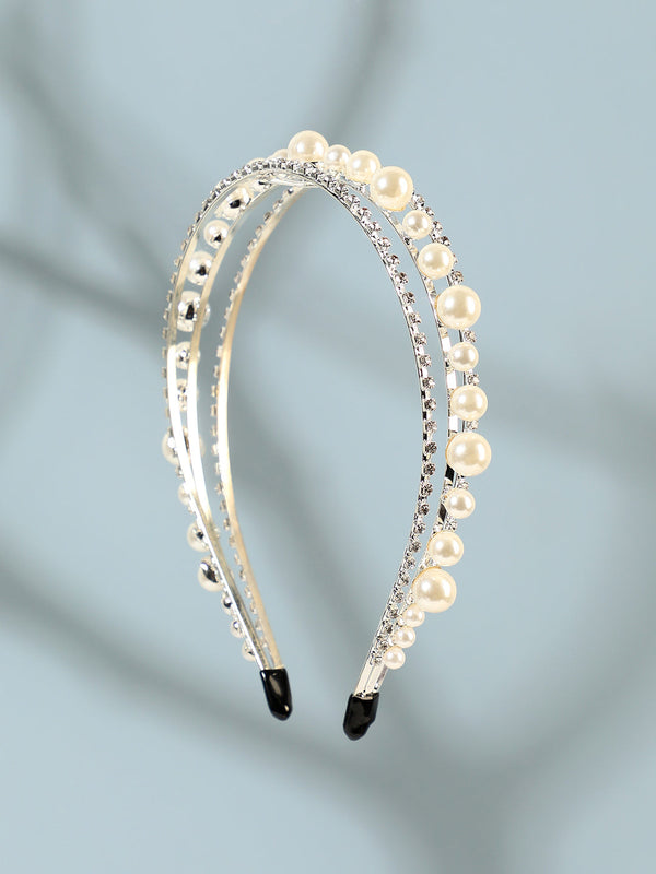 Silver-Plated Hairband