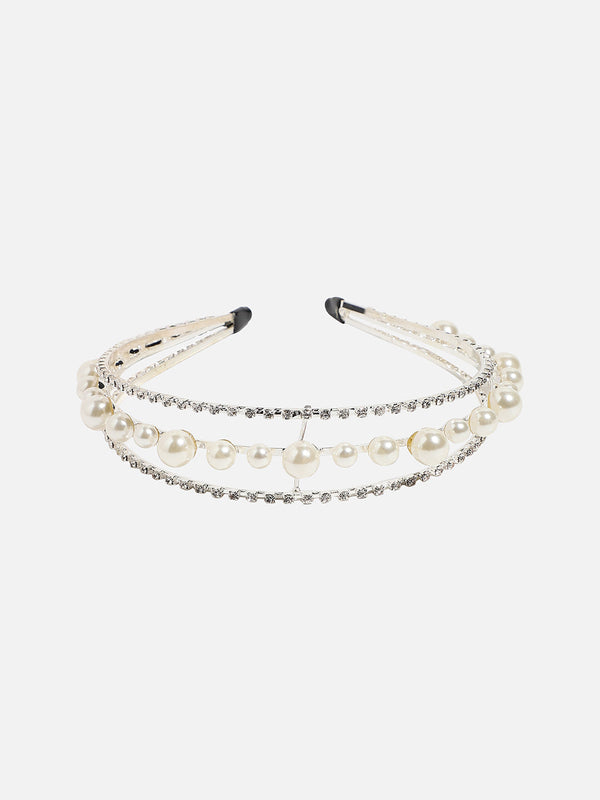 Silver-Plated Hairband