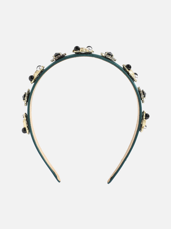 Green Color Hairband