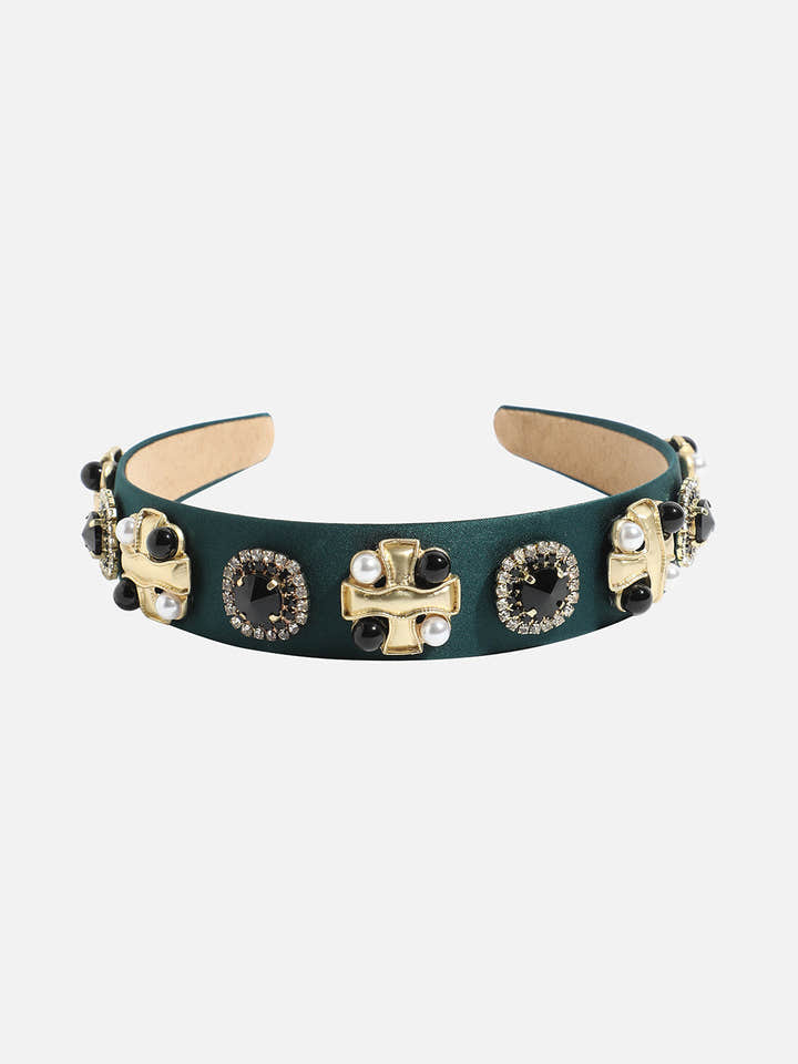 Green Color Hairband