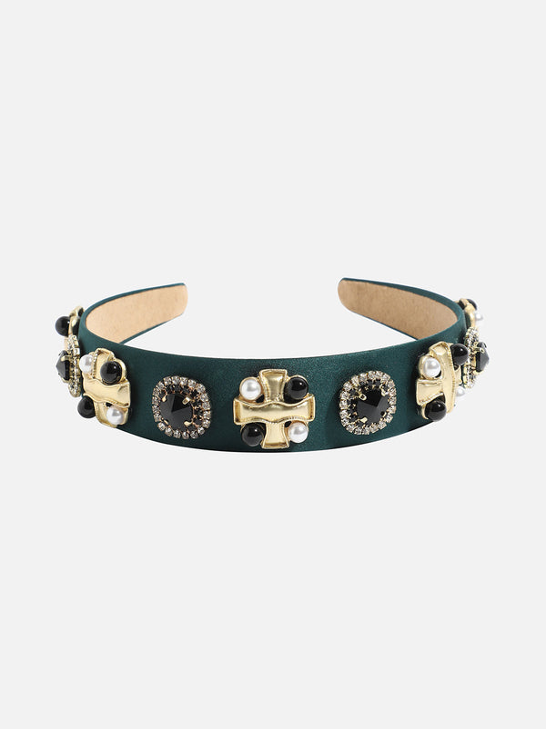 Green Color Hairband