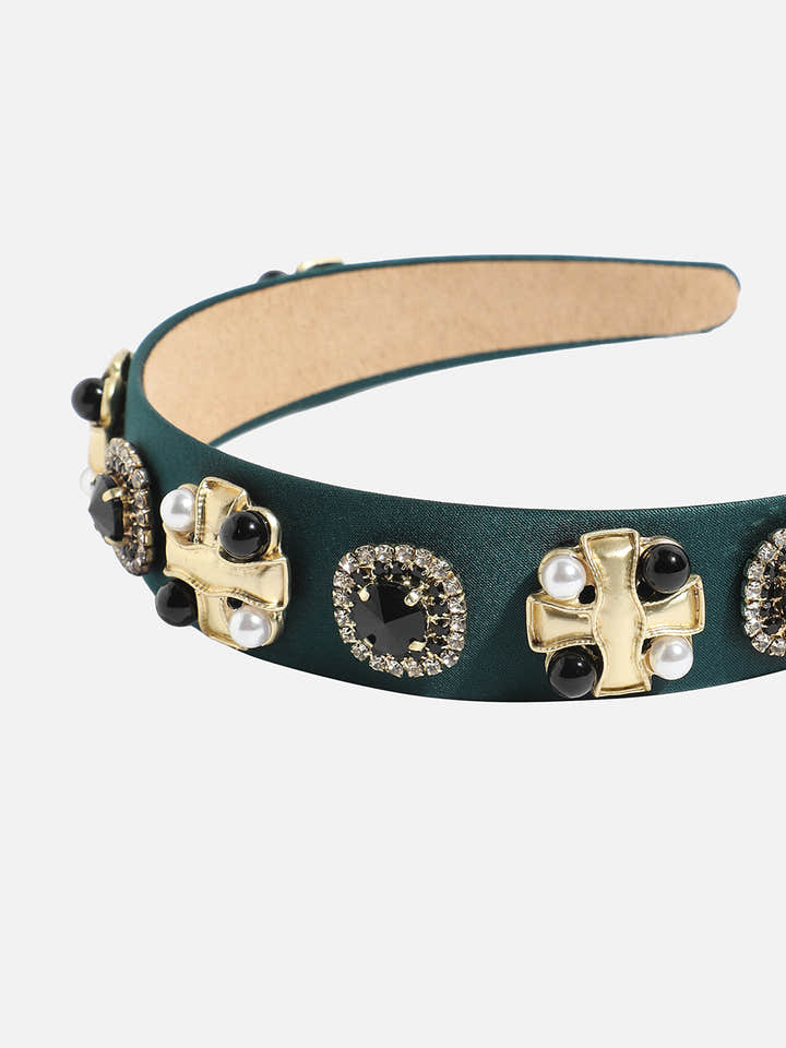 Green Color Hairband