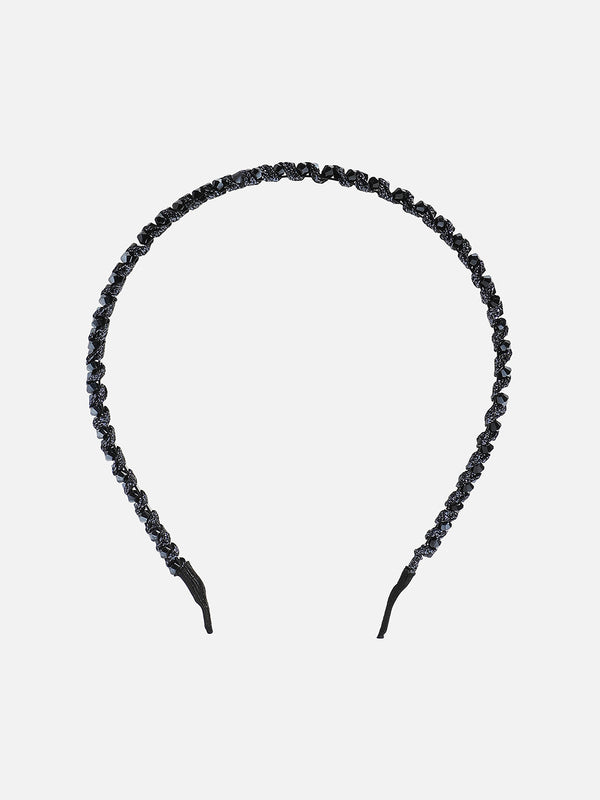 Glimmering Halo: The Enchanting Embellished Hairband