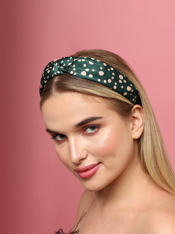 Green Color Hairband