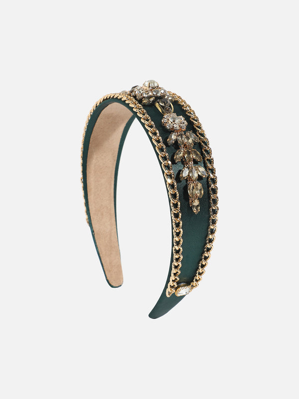 Green Color Hairband