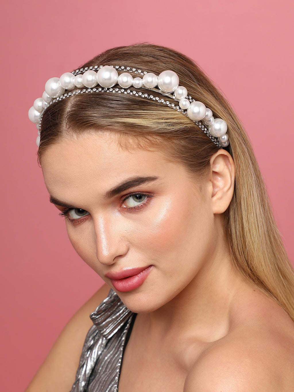 Silver-Plated Hairband