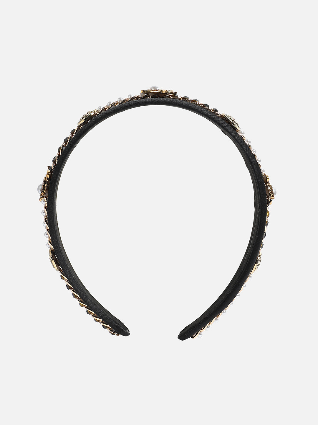Fashionably Adorned: The Embellished Hairband Statement
