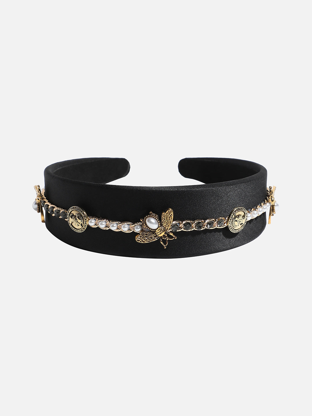 Fashionably Adorned: The Embellished Hairband Statement
