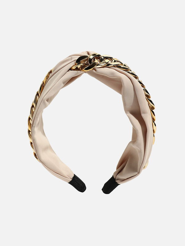 Glamour Halo: Adorned With An Embellished Hairband