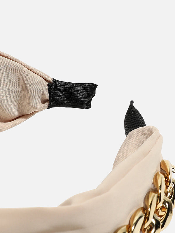 Glamour Halo: Adorned With An Embellished Hairband