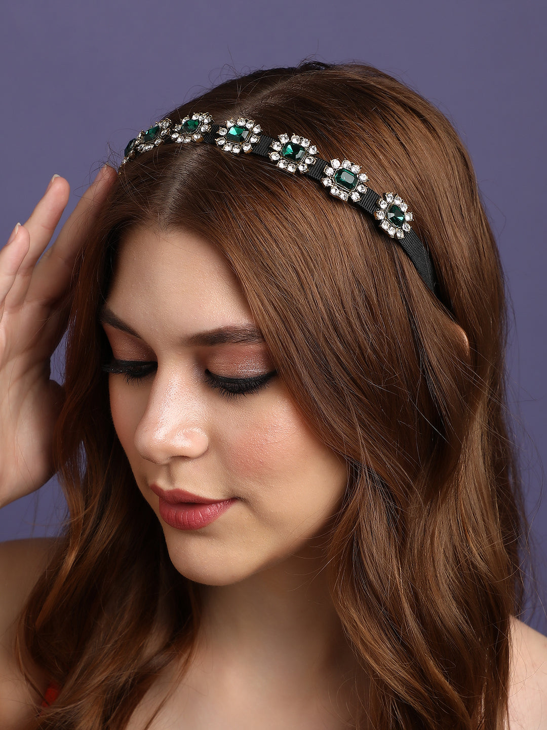 Rhinestone-Embellished Wraps