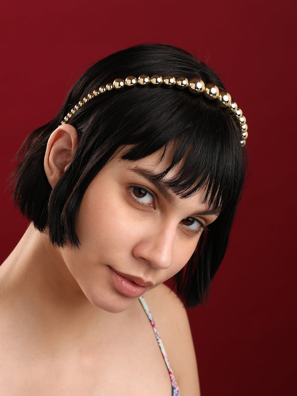A Touch Of Glam: Elevate Your Hair With An Embellished Hairband