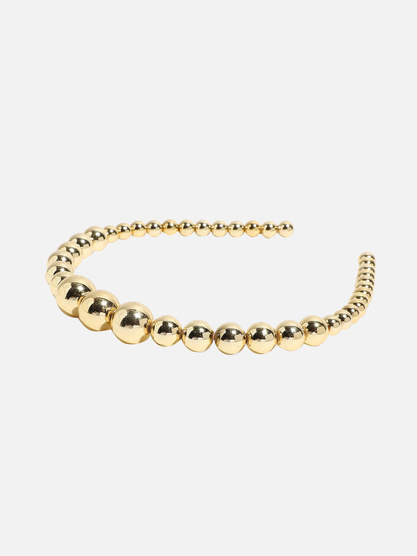 A Touch Of Glam: Elevate Your Hair With An Embellished Hairband