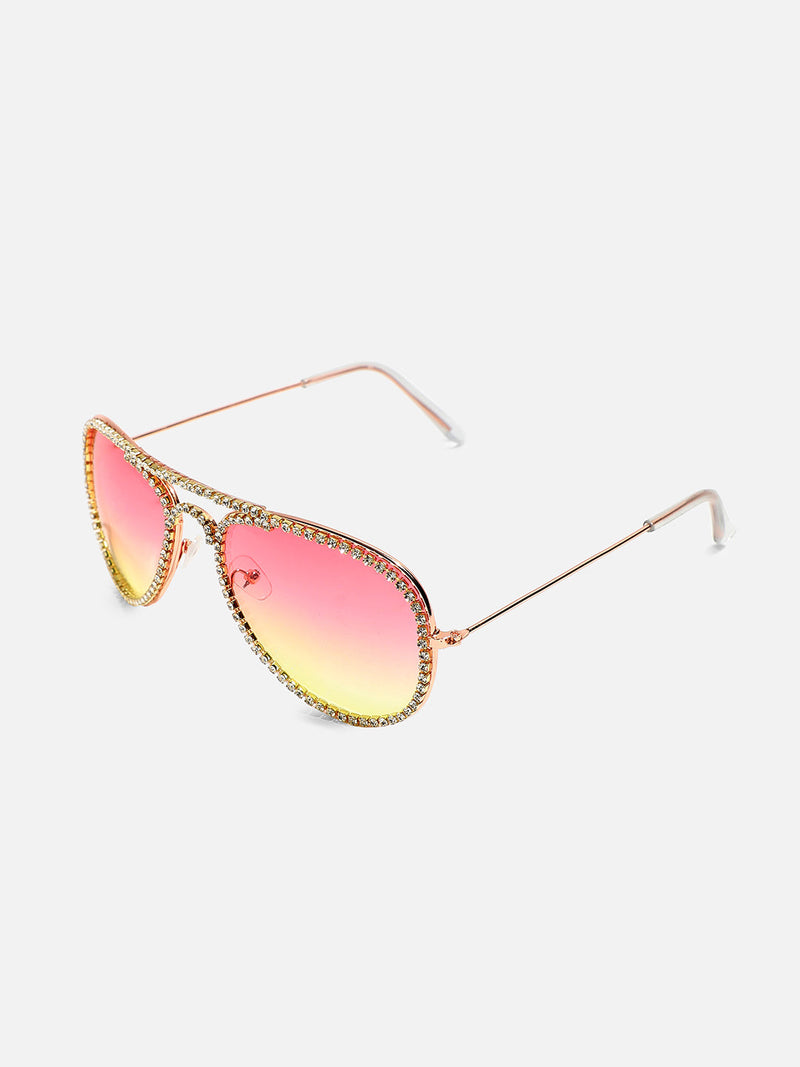 Glamourous Gems: Bedazzle Your Shades