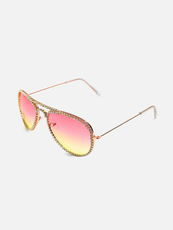 Glamourous Gems: Bedazzle Your Shades