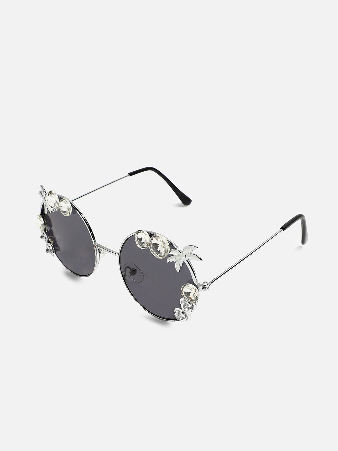 Glimmering Glam: Embellished Sunglasses