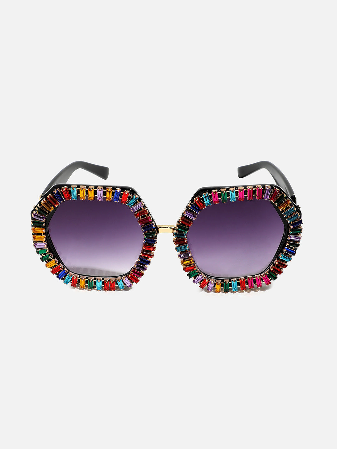 Blinged-Out Eyewear: Bedazzled Sunglasses