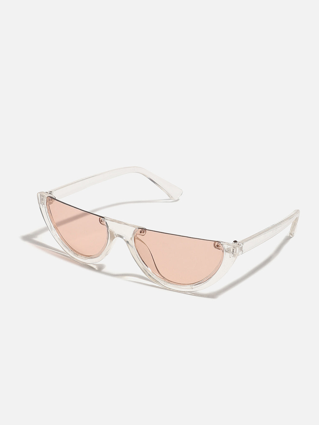 Cleat Frame Tinted Lens Cat Eye Sunglasses