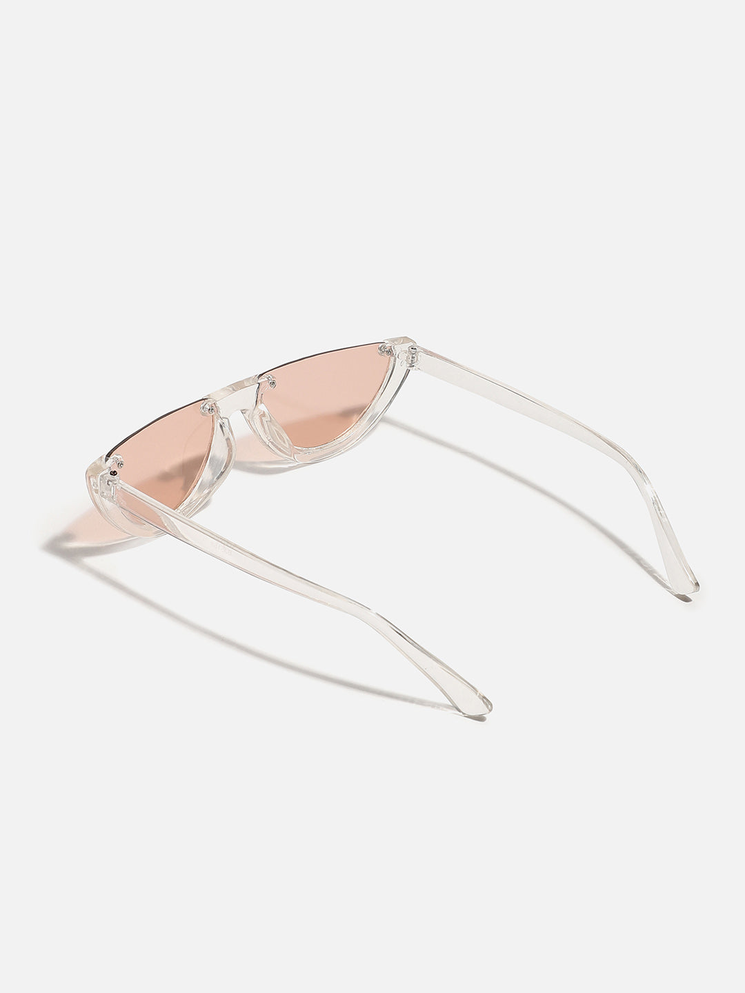 Cleat Frame Tinted Lens Cat Eye Sunglasses