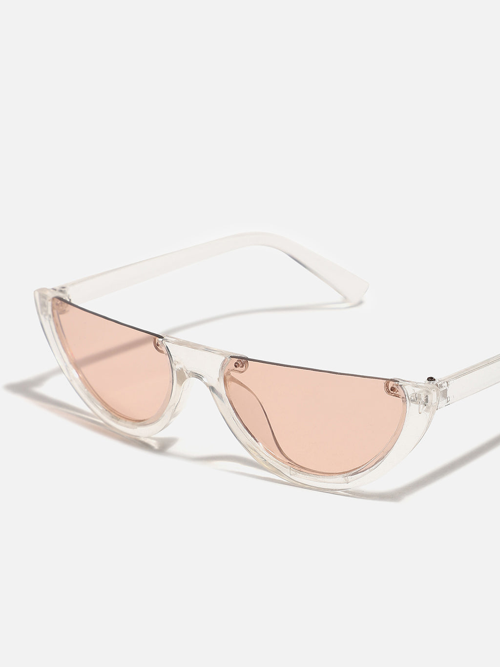 HAUTE SAUCE CLEAT FRAME TINTED LENS CAT EYE SUNGLASSES