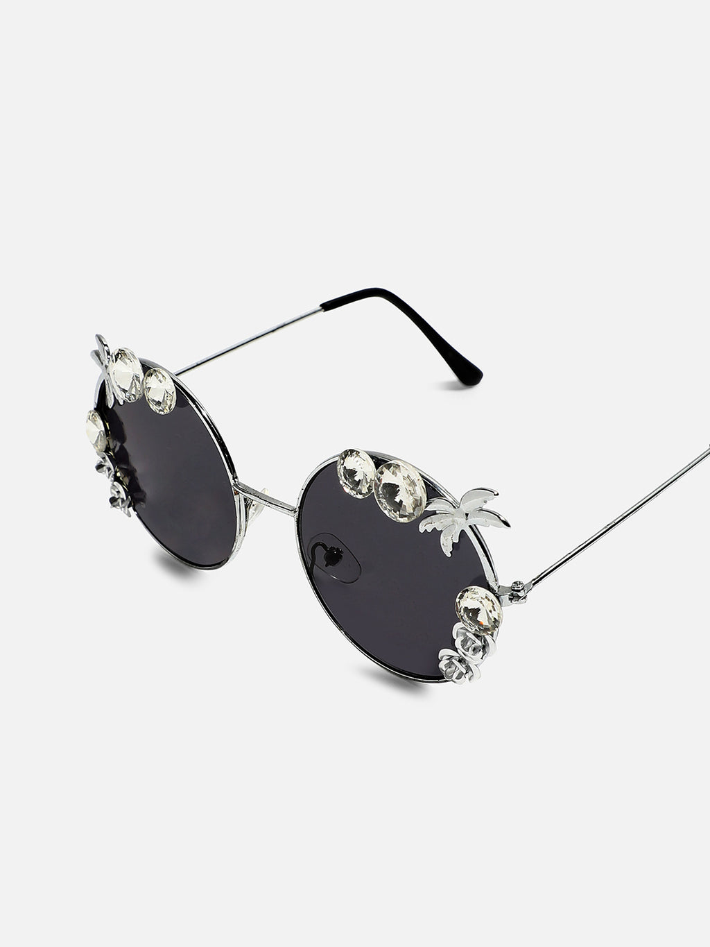 Glimmering Glam: Embellished Sunglasses