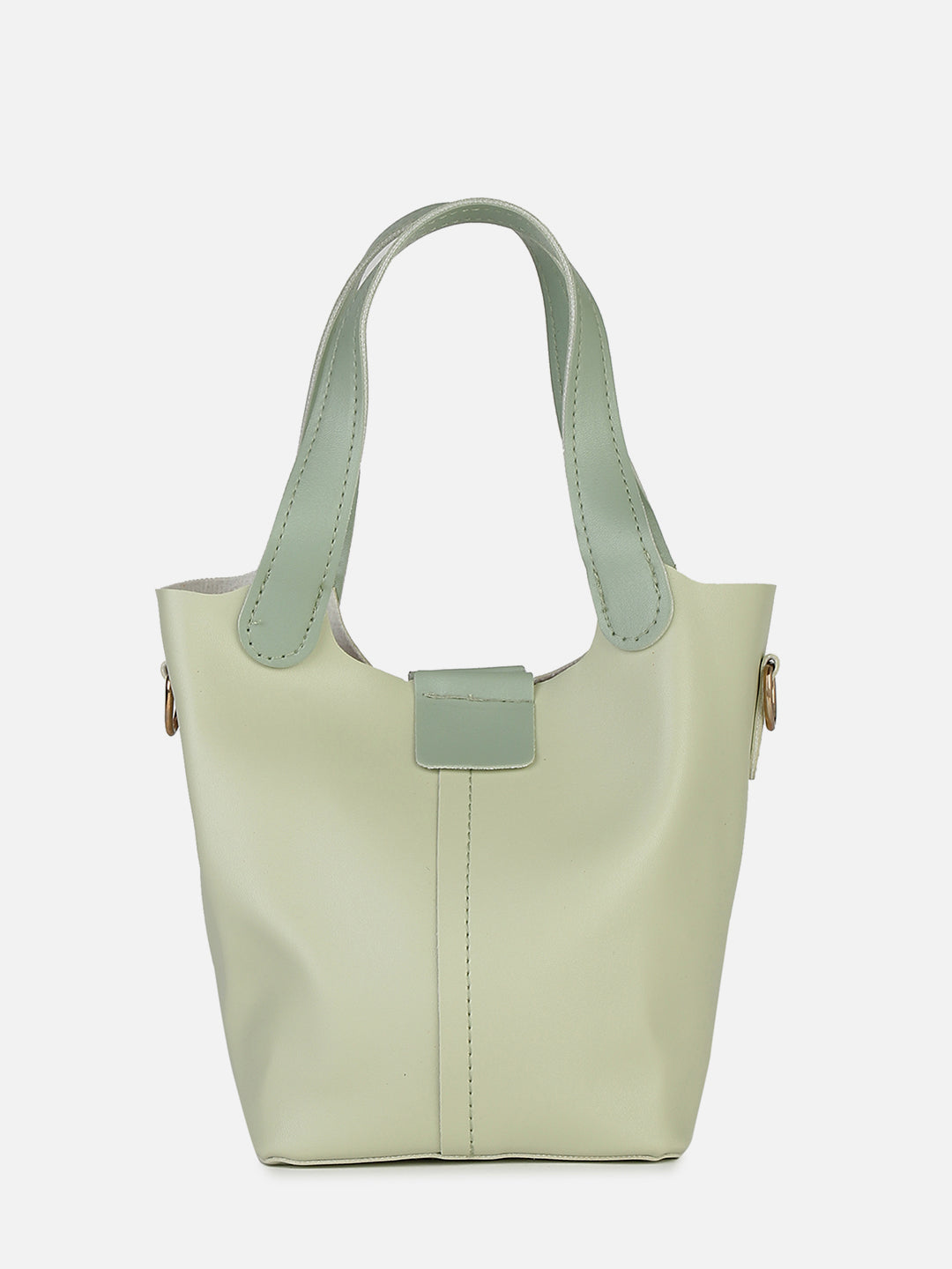 Caroline Mint Green Tote Bag