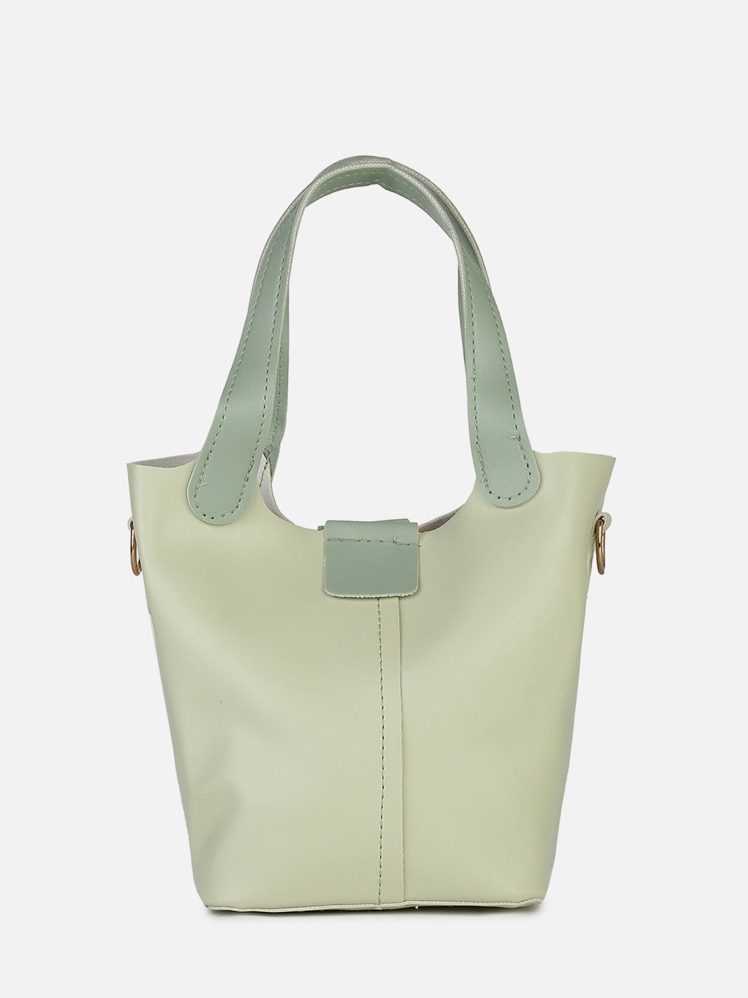 Caroline Mint Green Tote Bag