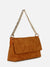 Almond Allure Brown Handbag