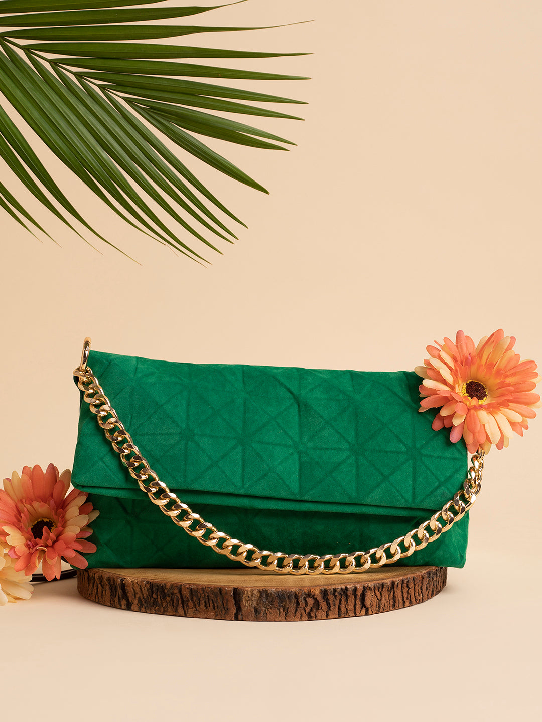 Jade Jewel Green Handbag